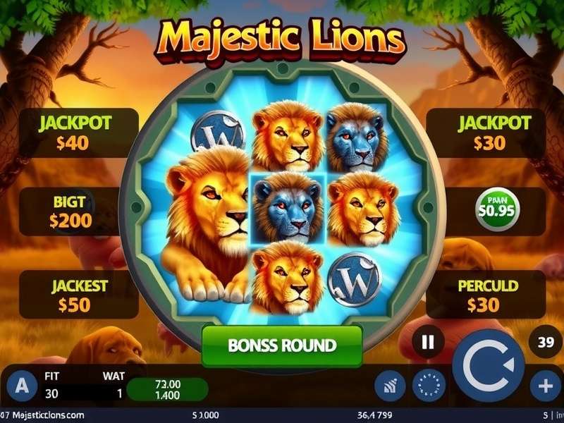 Majestic Lions Bonus Round